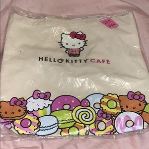 RARE Hello Kitty Cafe Tote Bag